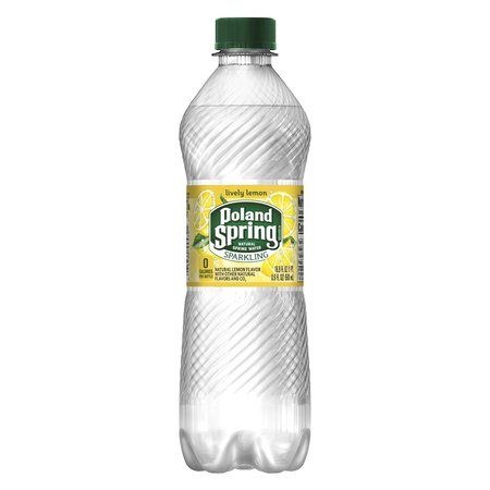 Nestle Waters Poland Spring Lemon Sparkling Spring Water 16.9 oz 75720-44605